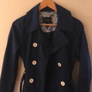 Jessica Simpson navy blue jacket EUC